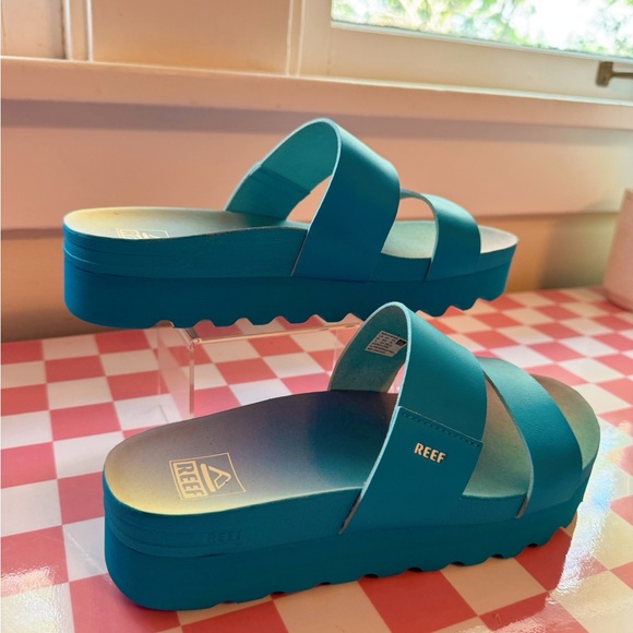 REEF x Sanctuary Sandals in Blue - New without Tags - Picture 8 of 8